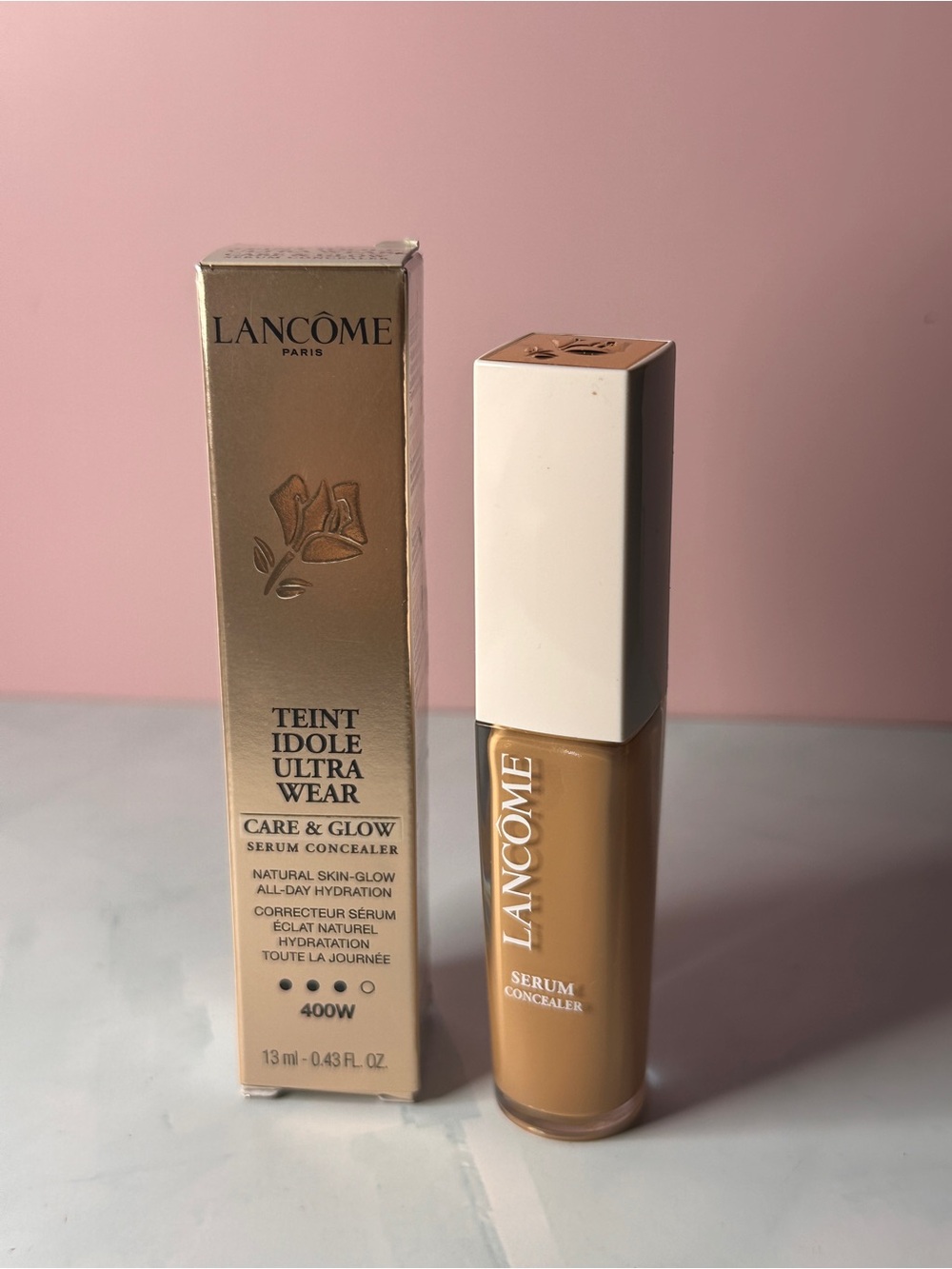 Teint Idole Ultra Wear Serum Concealer — 400W Warm Beige